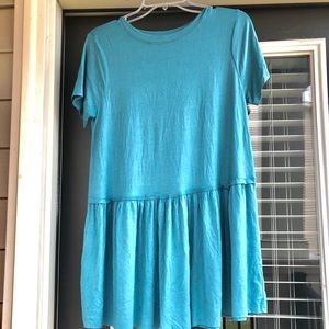 ZENANA PREMIUM Teal Tunic Shirt